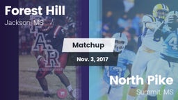 Matchup: Forest Hill vs. North Pike  2017