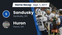 Recap: Sandusky  vs. Huron  2017