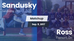Matchup: Sandusky vs. Ross  2017