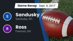 Recap: Sandusky  vs. Ross  2017