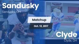 Matchup: Sandusky vs. Clyde  2017