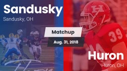 Matchup: Sandusky vs. Huron  2018