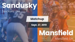Matchup: Sandusky vs. Mansfield  2019