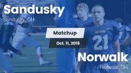 Matchup: Sandusky vs. Norwalk  2019