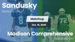 Matchup: Sandusky vs. Madison Comprehensive  2020