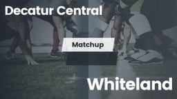 Matchup: Decatur Central vs. Whiteland High 2016