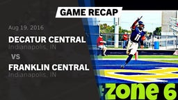 Recap: Decatur Central  vs. Franklin Central  2016