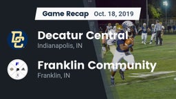 Recap: Decatur Central  vs. Franklin Community  2019