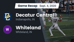 Recap: Decatur Central  vs. Whiteland  2020