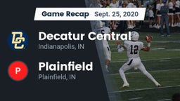 Recap: Decatur Central  vs. Plainfield  2020