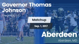 Matchup: Gov Thomas Johnson vs. Aberdeen  2017