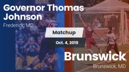 Matchup: Gov Thomas Johnson vs. Brunswick  2019