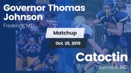 Matchup: Gov Thomas Johnson vs. Catoctin  2019