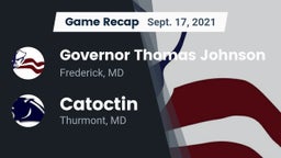 Recap: Governor Thomas Johnson  vs. Catoctin  2021