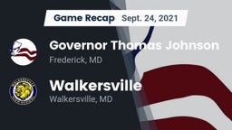 Recap: Governor Thomas Johnson  vs. Walkersville  2021
