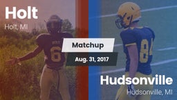 Matchup: Holt vs. Hudsonville  2017