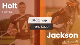 Matchup: Holt vs. Jackson  2017