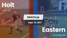 Matchup: Holt vs. Eastern  2017