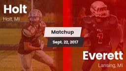 Matchup: Holt vs. Everett  2017