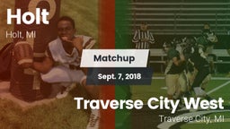 Matchup: Holt vs. Traverse City West  2018