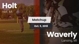 Matchup: Holt vs. Waverly  2018