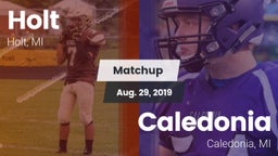 Matchup: Holt vs. Caledonia  2019