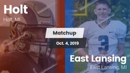Matchup: Holt vs. East Lansing  2019