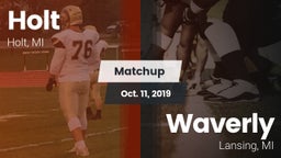 Matchup: Holt vs. Waverly  2019