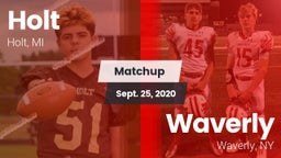 Matchup: Holt vs. Waverly  2020