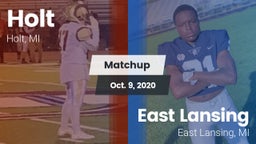 Matchup: Holt vs. East Lansing  2020