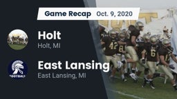Recap: Holt  vs. East Lansing  2020