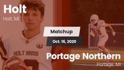 Matchup: Holt vs. Portage Northern  2020