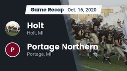 Recap: Holt  vs. Portage Northern  2020