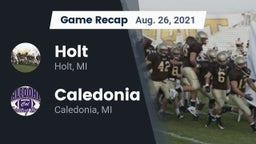 Recap: Holt  vs. Caledonia  2021