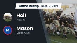 Recap: Holt  vs. Mason  2021