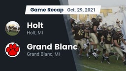 Recap: Holt  vs. Grand Blanc  2021