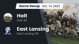 Recap: Holt  vs. East Lansing  2022