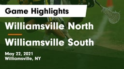 Williamsville North  vs Williamsville South  Game Highlights - May 22, 2021