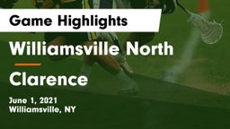 Williamsville North  vs Clarence  Game Highlights - June 1, 2021