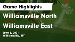 Williamsville North  vs Williamsville East  Game Highlights - June 5, 2021