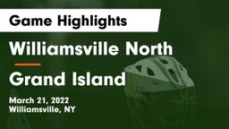 Williamsville North  vs Grand Island  Game Highlights - March 21, 2022