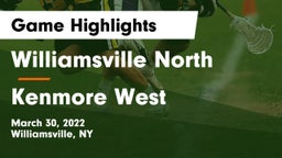 Williamsville North  vs Kenmore West Game Highlights - March 30, 2022