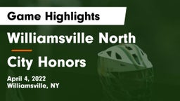 Williamsville North  vs City Honors Game Highlights - April 4, 2022
