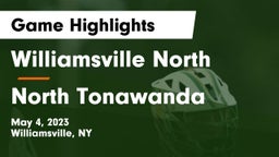 Williamsville North  vs North Tonawanda  Game Highlights - May 4, 2023