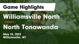 Williamsville North  vs North Tonawanda  Game Highlights - May 24, 2023