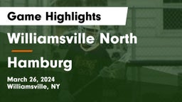 Williamsville North  vs Hamburg  Game Highlights - March 26, 2024