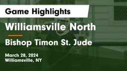 Williamsville North  vs Bishop Timon St. Jude Game Highlights - March 28, 2024