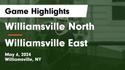 Williamsville North  vs Williamsville East  Game Highlights - May 6, 2024