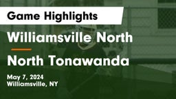 Williamsville North  vs North Tonawanda  Game Highlights - May 7, 2024
