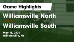 Williamsville North  vs Williamsville South  Game Highlights - May 15, 2024